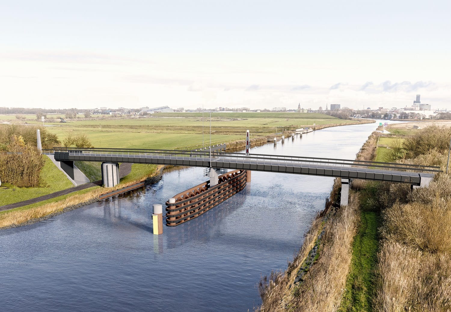 Biocomposiet fietsbrug Ritsumasyl