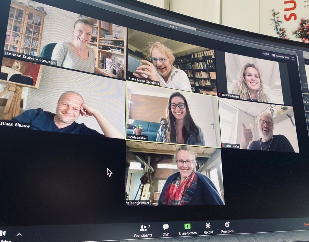 Vonketon: online brainstorm over de toekomst na corona